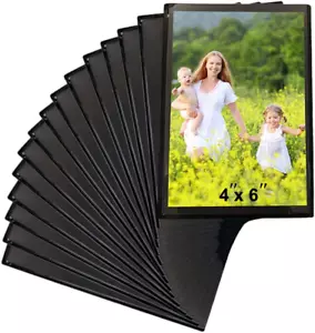 15 Pack Magnet Photo Frame Refrigerator 4X6,Magnetic Picture Holder, Magnetic Pi - Picture 1 of 12