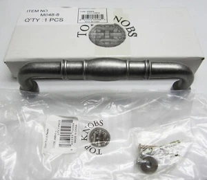 NEW Top Knobs NORMANDY 8" c-c HANDLE APPLIANCE DOOR PULL, Pewter Finish - Picture 1 of 2