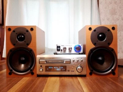 DENON DMD-M50 MINIDISC Recorder MD Deck Player set from Japan Used item - Image 1 of 4