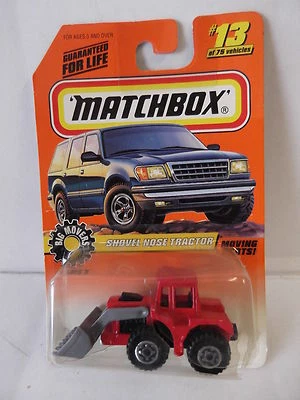MATCHBOX  SHOVEL NOSE TRACTOR #13/75 BIG MOVERS    NIP - Image 1 of 2