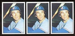 (3) 1975 SSPC Rookie GARY CARTER #334 Baseball Card LOT High Grade
