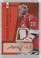 2005-06 Fleer Hot Prospects Prized Red /50 Cam Ward #227 Rookie Auto RC