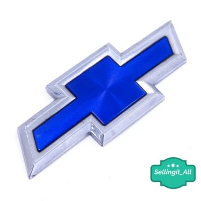 00-02 Chevy Cavalier azul pajarita emblema maletero trasero 22613201 OEM 01 logotipo LS Foto 1 de 2