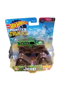 Hot Wheels 2021 Jeep Wrangler Unlimited w/Track Wheels Monster Truck - Picture 1 of 1