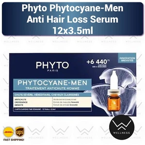 Phyto Phytocyane-Men Anti Hair Loss Serum 12x3.5ml - Picture 1 of 2