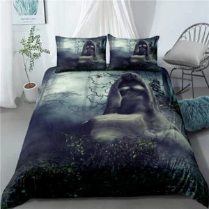 Clear Sponge Package Sky 3D Quilt Duvet Doona Cover Set Pillow case Print - Foto 1 di 4