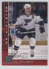 2001-02 ITG Be A Player Memorabilia Ruby /200 Al MacInnis #84 HOF