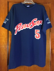 PAWTUCKET RED SOX TRIKOT #5 NOMAR GARCIAPARRA HERREN XL VINTAGE UNBEKANNTE AUTOGRAMME - Bild 1 von 6