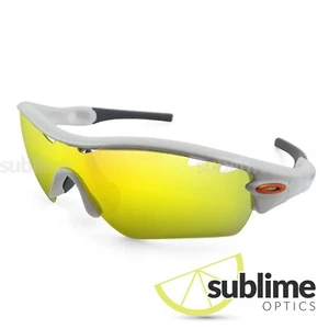 24K Gold (Non Polarized) Replacement lenses for Oakley Radar path vented - Picture 1 of 3