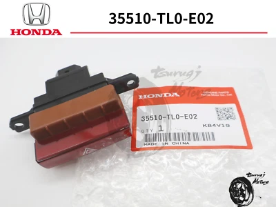 HONDA GENUINE 09-14 Acura TSX JDM Hazard Button Switch Assy. CU2 Accord OEM - Image 1 of 4