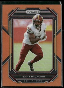 2022 Panini Prizm Terry McLaurin Orange - Picture 1 of 2