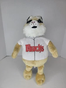 Reverse-a-pals MLB Arizona Diamondbacks Mascot Baxter The Bobcat Plush NWT 17" - Picture 1 of 14