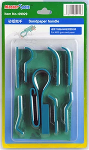 Trumpeter Master Tools 09929 Manija de papel de lija Modelo Herramienta de montaje (8 tipos de mango) - Imagen 1 de 5