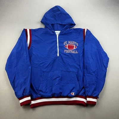 Chaqueta Universitaria St Marys De Colección Para Hombre Grande Azul Campeón Fútbol SMC Gaels Años 90 Foto 1 de 4