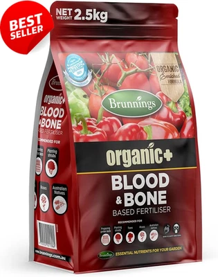 Blood and Bone Fertilizer 2.5Kg Organic Enriched Garden Fertiliser Trees & Roses - image 1 of 4