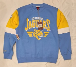 Mitchell & Ness Southern University Jaguars Fleece Sweatshirt Men's Medium $110 - Picture 1 of 4