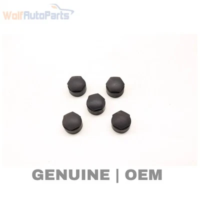 2020-2025 AUDI S6 - LUG NUT / BOLT Cover / CAP SET (5) 4M0601173E - Image 1 of 4