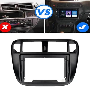 Frame Panel Frame Panel Trim Matt Black Plastic 1pc 9inch Auto Parts New - Picture 1 of 12