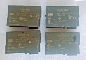 SIEMENS SIMATIC S7 6ES7138-4DB03-0AB0 ELECTRONIC MODULE LOT OF 4 - Picture 1 of 10