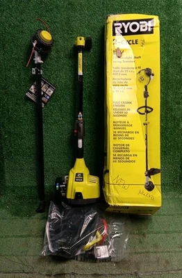 NEW OB Ryobi 2-Cycle 25cc Gas Crank 18"in Straight Shaft String Trimmer RY253SS - Image 1 of 4