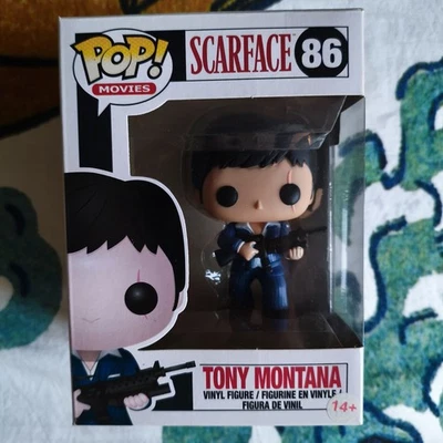 Funko Pop! TONY MONTANA 86 SCARFACE Movies - Rare Vaulted - Immagine 1 di 4