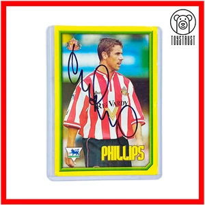 Kevin Phillips Sunderland Signed Football Card Merlin Premier League 2000 2001 - Picture 1 of 5