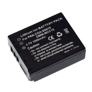 Battery For Panasonic CGA-S007E DMW-BCD10 Lumix DMC-TZ11 TZ15 TZ1 TZ3 TZ4 TZ5 - Picture 1 of 11