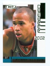 2002 SAGE HIT Rarefied Emerald #R23 Richard Jefferson RC NEW JERSEY Nets MINT