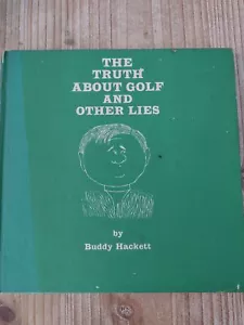 The Truth About Golf and Other Lies, Buddy Hackett, Gahan Wilson, Vintage Humor - Imagen 1 de 6