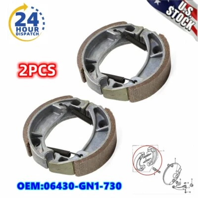 2xALMOFADAS DE FREIO DIANTEIRAS TRASEIRAS PARA HONDA CRF70F CRF80F CRF100F XR70R XR80R XR100R - Imagem 1 de 4