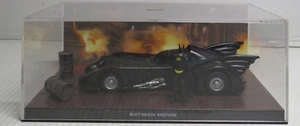 BATMOBILE BATMAN TIM BURTON MOVIE 1/43 SCALE DIORAMA EAGLEMOSS DC COMICS - Picture 1 of 5