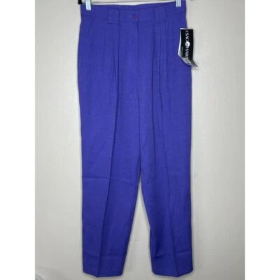 Pantalones de vestir Sag Harbor de colección nuevos con etiquetas púrpura ropa de trabajo profesional pantalones de carrera 16 Foto 1 de 4