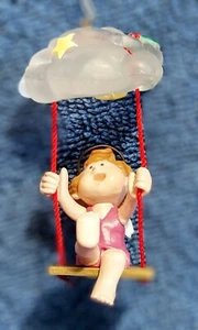  1989 PLAYFUL ANGEL Hallmark Andenken Ornament  - Bild 1 von 4