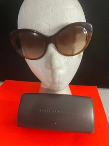David Yurman DY079A Women's Havana Brown Cat Eye Sunglasses - Picture 1 of 3