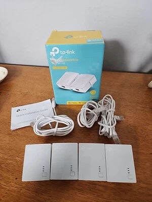Adaptador Ethernet TP-Link AV600 Powerline (KIT TL-PA4010) - Blanco -  Foto 1 de 4