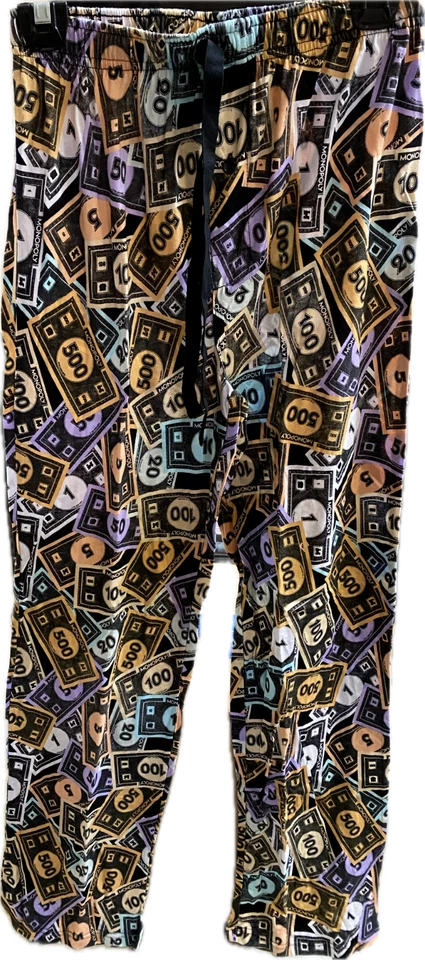 Pamaja 裤子睡衣大富翁钱男式小号 * * 全新 * * — 第 1/1 张图片