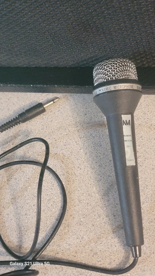 Micrófono dinámico Numark DM-856A, pequeño 6 pulgadas Foto 1 de 4