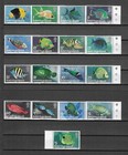 BRITISH VIRGIN ISLANDS 1975 SG 330/346 MNH