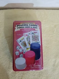 Collectors Playing Cards, Poker Chips, and Dice by Cardinal 2002. Sealed - Picture 1 of 2