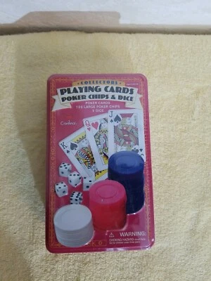 Collectors Playing Cards, Poker Chips, and Dice by Cardinal  2002. Sealed - Image 1 of 2