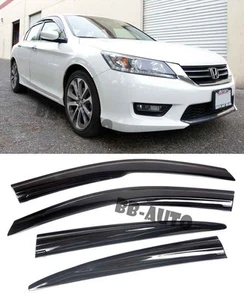 Viseras de protección contra la lluvia estilo ventana Honda Accord Mugen de 13 puertas cinta 3M - Imagen 1 de 1