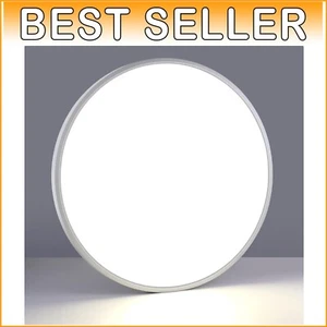 24-Inch LED Flush Mount Ceiling Light - 5600 Lumens Brightness, Energy Efficient - Picture 1 of 9
