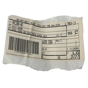 3M MKC20K-ND 3421-6600 Rectangular Receptacle Connector 16 Pcs in Pack - Picture 1 of 7
