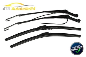 2x Wischerarm + Wischer Scheibenwischerarm für Mercedes Sprinter VW LT vorne NEU - Bild 1 von 2