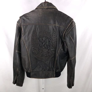 Harley Davidson Riders Herren Größe XS Echtleder braun D Taschenjacke - Bild 1 von 11