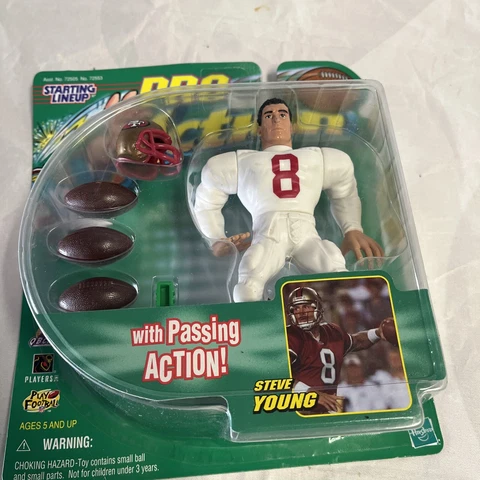 STARTING LINEUP Sports Collectible STEVE YOUNG 1999 NFL "Pro Action" VERY RARE! Cover