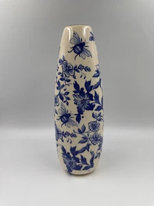 Oranien Blumenvase echt Kobaltblau Höhe ca. 28 cm - Bild 1 von 5