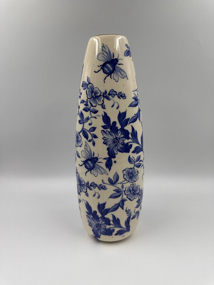 Oranien Blumenvase echt Kobaltblau Höhe ca. 28 cm - Bild 1 von 4