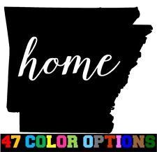 Vinyl Decal Truck Car Sticker Laptop - Home State Outline Love USA Arkansas