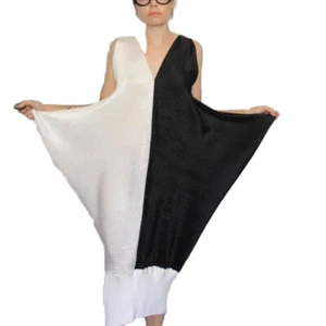 ❤️ Designer 80s Mashiah Avant Garde Glam Rock Drag Runway Color Block Dress - Picture 1 of 14